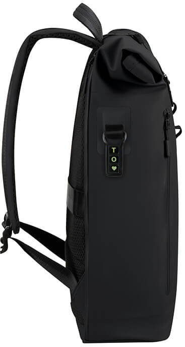 Samsonite Coatify Biz Rolltop 15,6" -reppu, musta – kuva 4