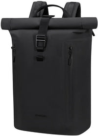Samsonite Coatify Biz Rolltop 15,6" -reppu, musta