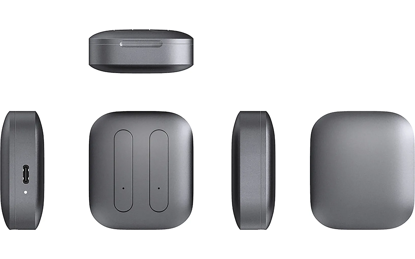 ProCaster TW12 Pocket täysin langattomat nappikuulokkeet, gun metal grey