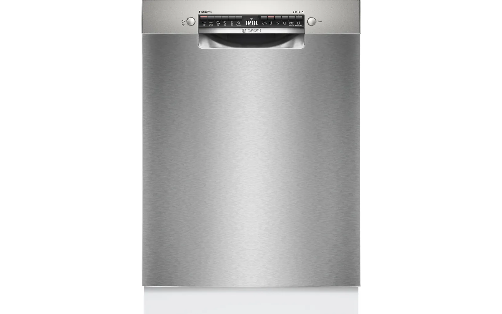 Bosch SMU4HAI01S Serie 4 diskmaskin, stål