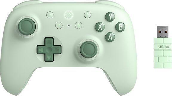 8BitDo Ultimate 2C Wireless Pad -langaton peliohjain, vihreä, PC / Android – kuva 2