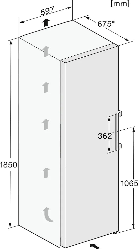 Miele FNS 4382 D frysbox, stål