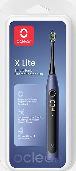 Oclean X Lite Smart Sonic -sähköhammasharja, sininen – kuva 2