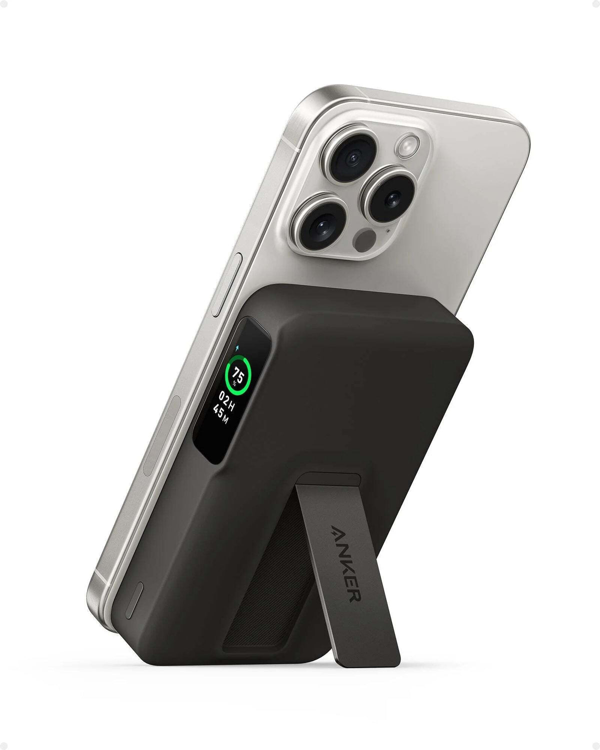 Anker MagGo Power Bank (10K) -varavirtalähde, 10 000 mAh, musta