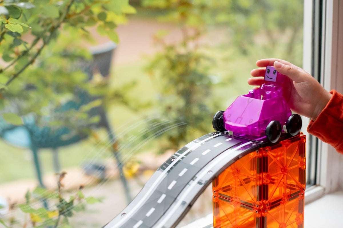 MAGNA-TILES® Downhill Duo -magneettirakennussarja, 40-osaa – kuva 9