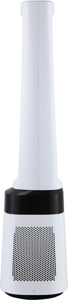 Ströme Gliding Grille Bladeless 2-in-1 tornituuletin ja ilmanpuhdistin, valkoinen