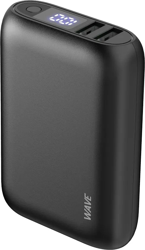 Wave Pocketpower -varavirtalähde, 10 000 mAh, musta