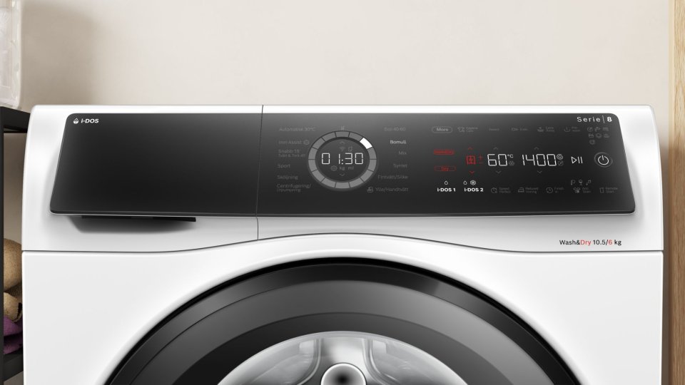 Bosch WNC254A0SN Serie 8 kuivaava pesukone