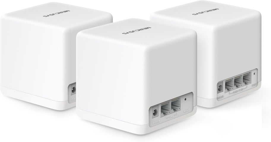 Mercusys Halo H60X WiFi 6 -Mesh-järjestelmä, 3-pack