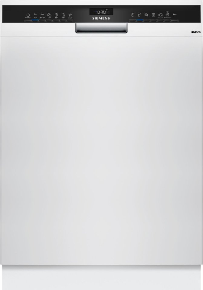 Siemens SN45ZW01CS iQ500 astianpesukone, valkoinen