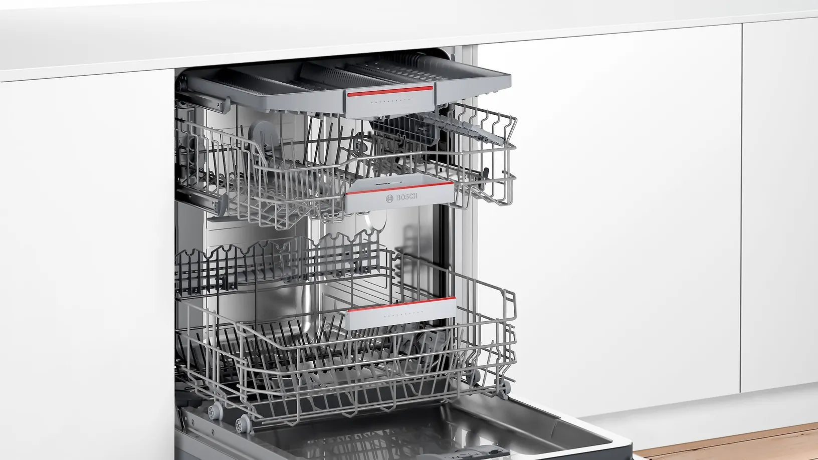 Bosch SMP4HCC03S Serie 4 astianpesukone, musta teräs