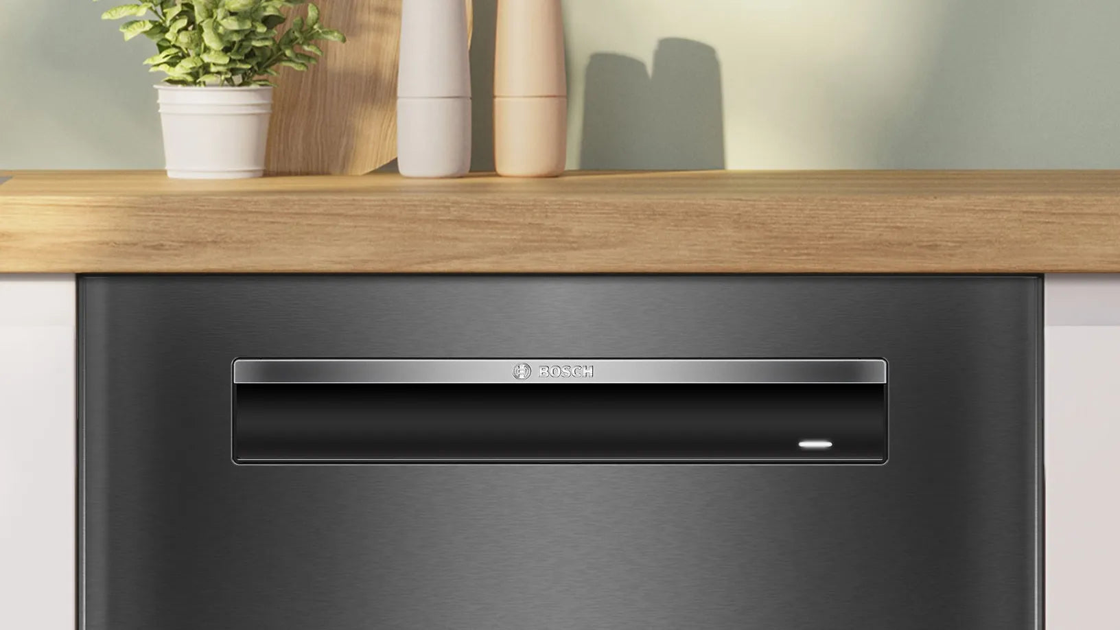 Bosch SMP4HCC03S Serie 4 astianpesukone, musta teräs