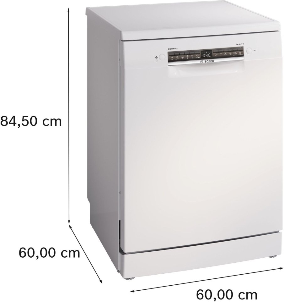 Bosch SMS4EMW06E Serie 4 astianpesukone, valkoinen