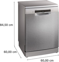 Bosch SMS4EMI06E Serie 4 astianpesukone, teräs