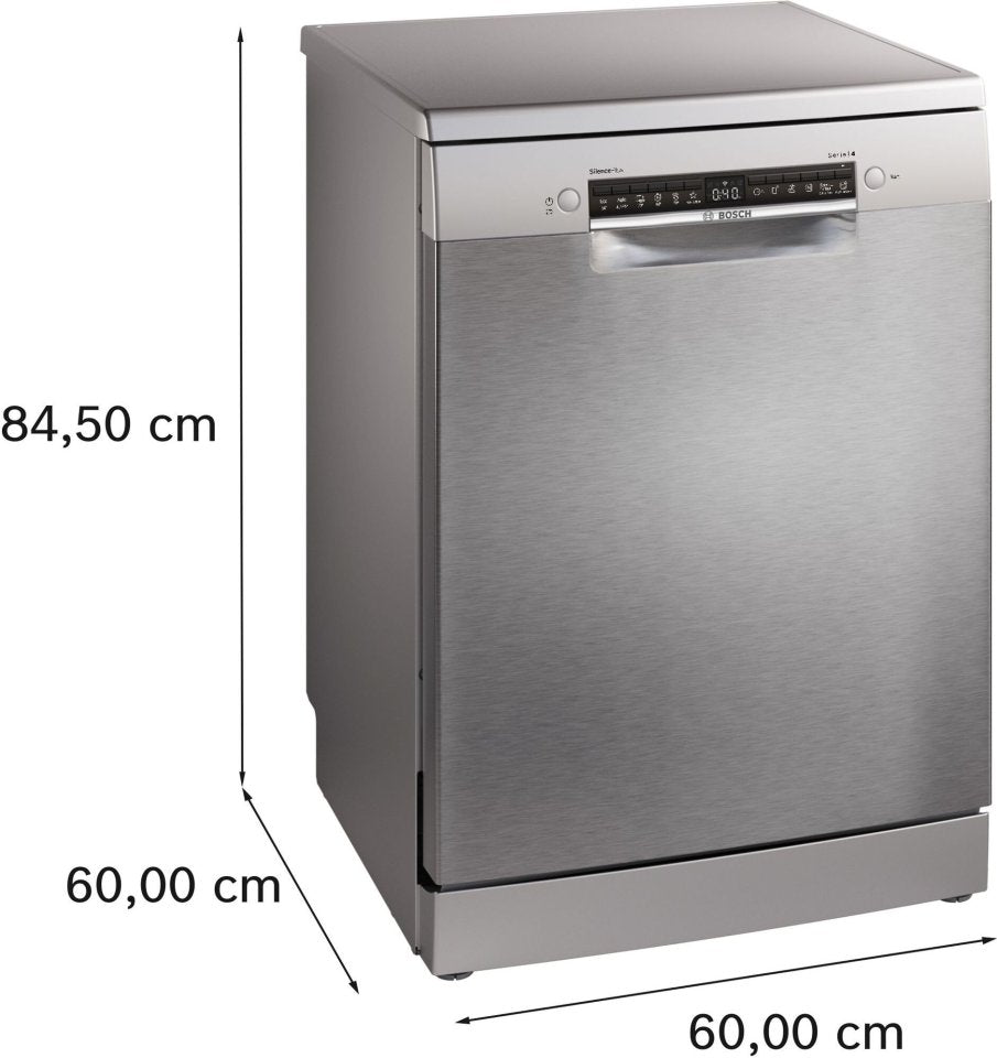 Bosch SMS4EMI06E Serie 4 astianpesukone, teräs