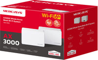 Mercusys Halo H80X WiFi 6 -Mesh-järjestelmä, 2-pack
