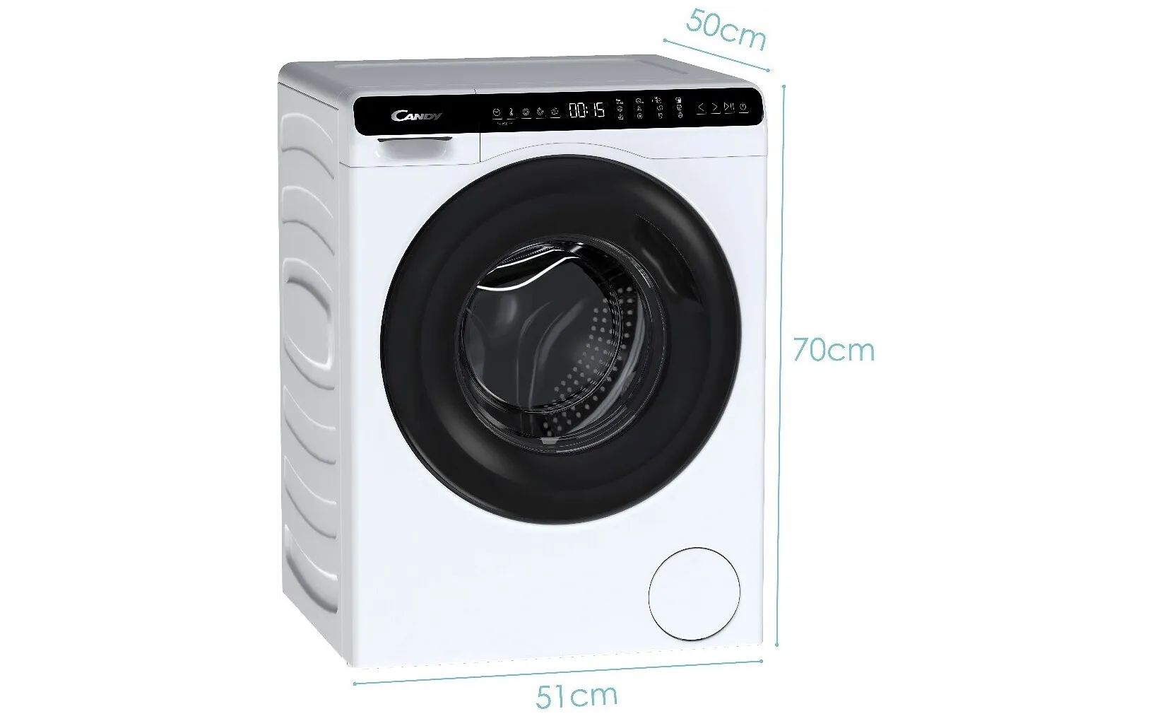 Candy Mini Aqua CW50-BP12307-S tvättmaskin