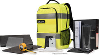 Dicota HI-VIS Base 24L -reppu, keltainen – kuva 9