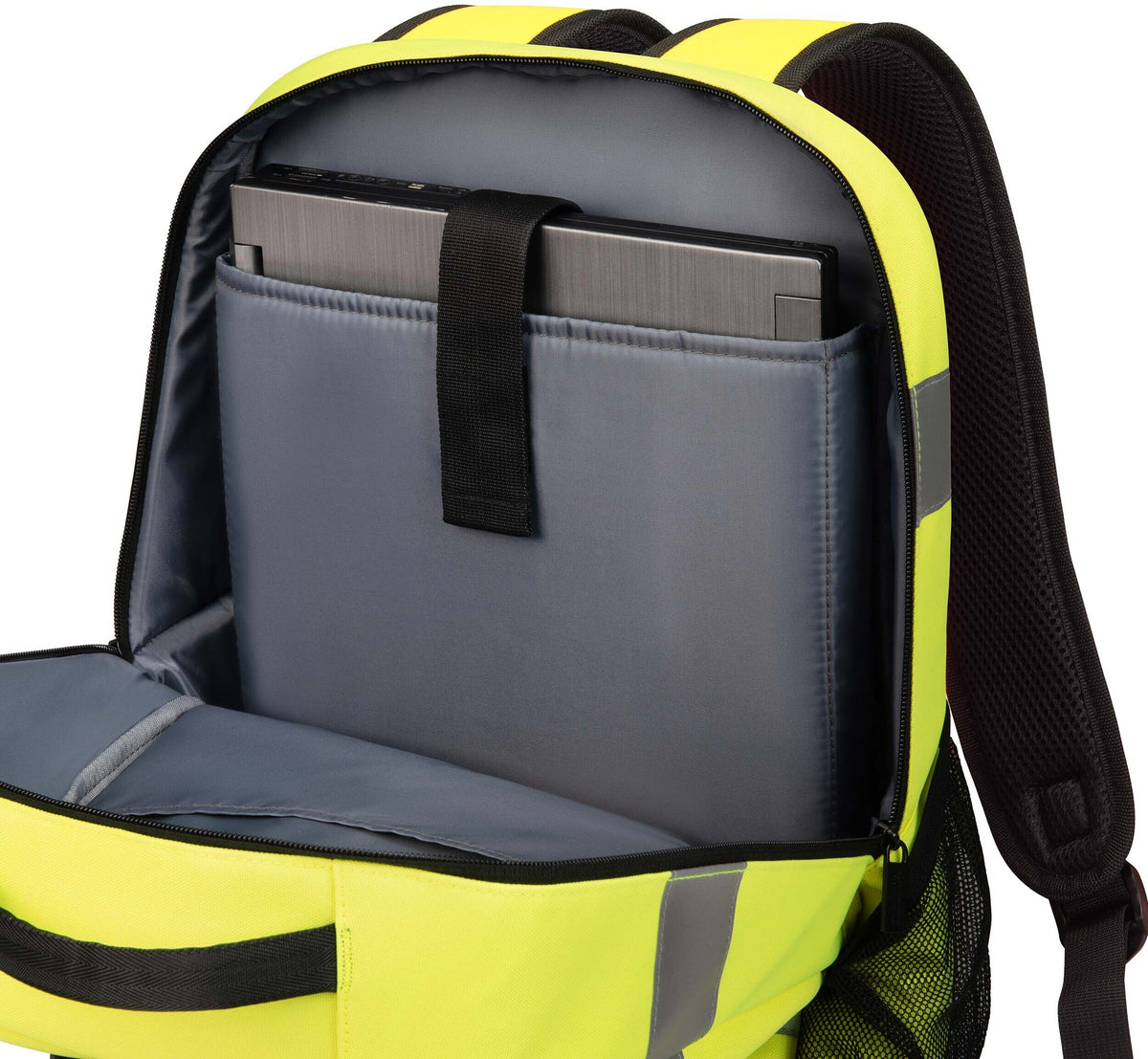 Dicota HI-VIS Base 24L -reppu, keltainen – kuva 6