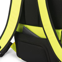 Dicota HI-VIS Base 24L -reppu, keltainen – kuva 7
