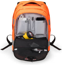 Dicota HI-VIS 25L -reppu, oranssi – kuva 5