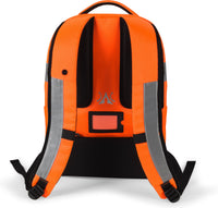 Dicota HI-VIS 25L -reppu, oranssi – kuva 4