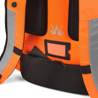 Dicota HI-VIS 25L -reppu, oranssi – kuva 7