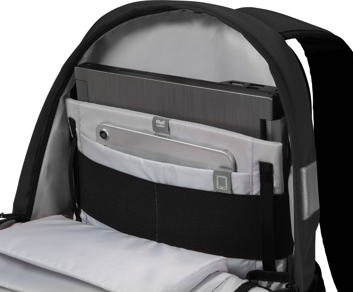 Dicota Reflective 25L -reppu, musta – kuva 6