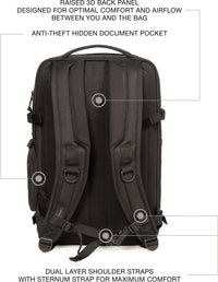 Eastpak TECUM M Cnnct Coat -reppu, musta – kuva 13
