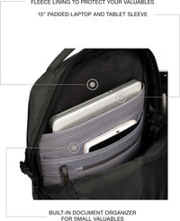 Eastpak TECUM M Cnnct Coat -reppu, musta – kuva 14