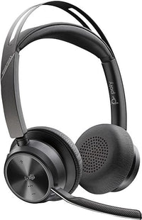 Poly Voyager Focus 2 Bluetooth-kuulokemikrofoni lataustelineellä, Microsoft Teams -sertifioitu – kuva 3