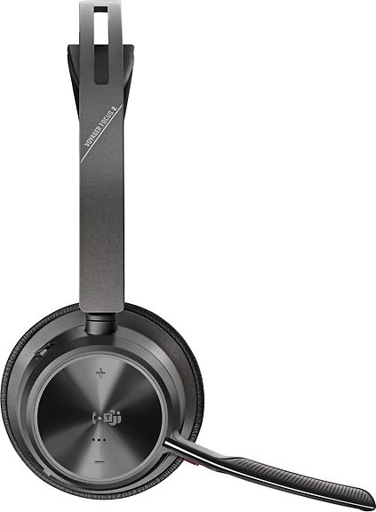 Poly Voyager Focus 2 Bluetooth-kuulokemikrofoni lataustelineellä, Microsoft Teams -sertifioitu – kuva 4