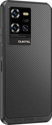 Oukitel WP50 5G -puhelin, 256/4 Gt, musta
