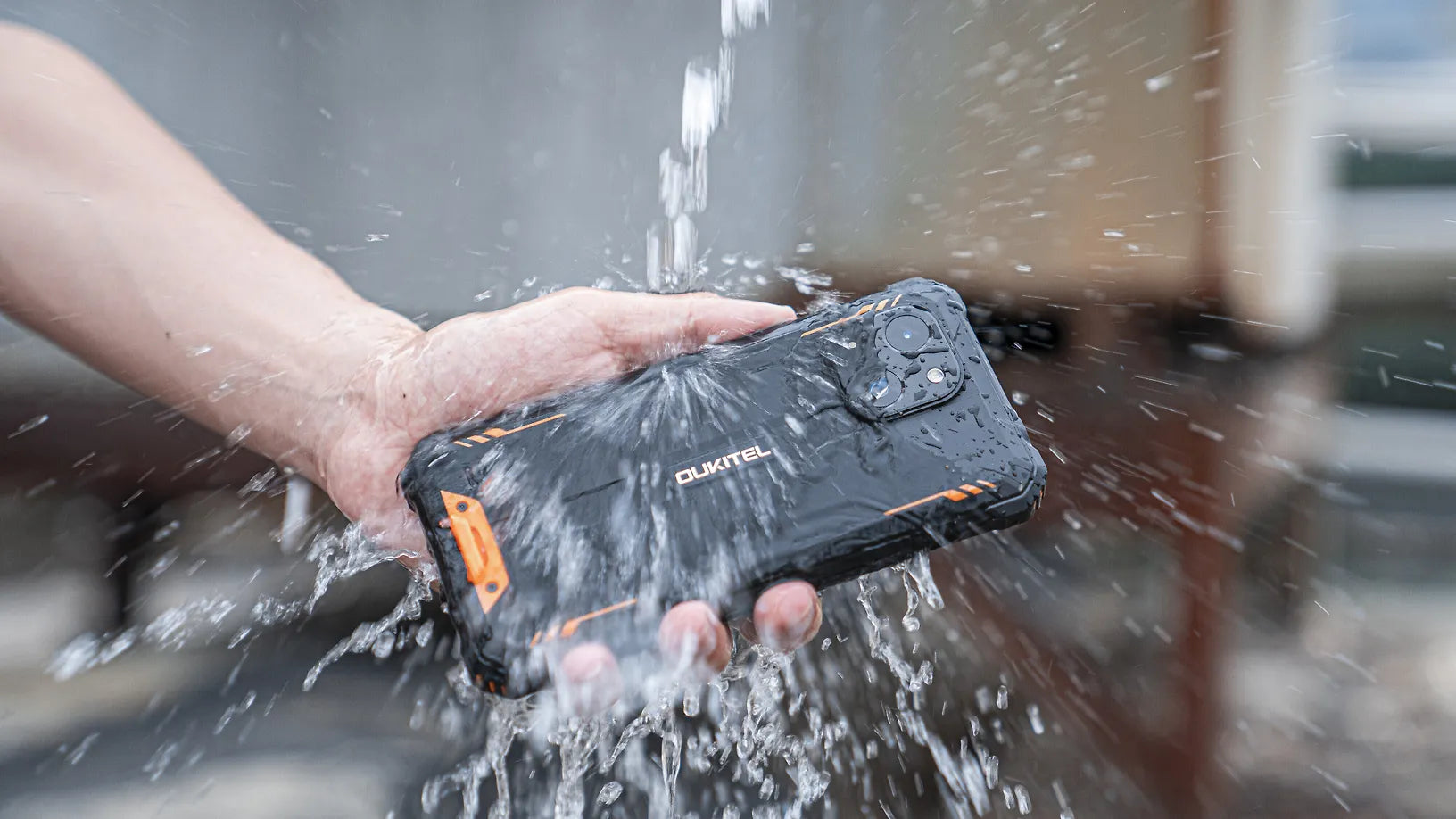 Oukitel WP32 Pro -puhelin, 256/6 Gt, oranssi