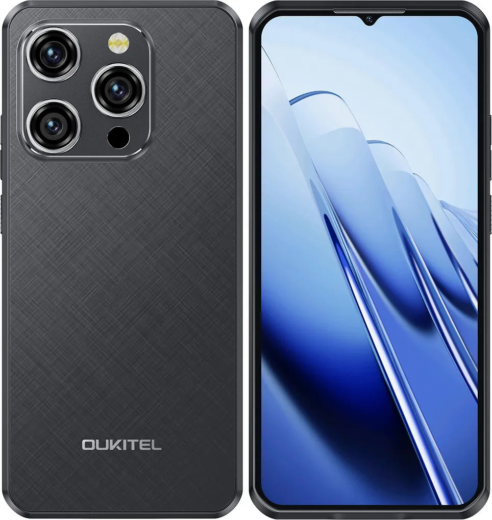 Oukitel WP52 5G -puhelin, 256/4 Gt, musta