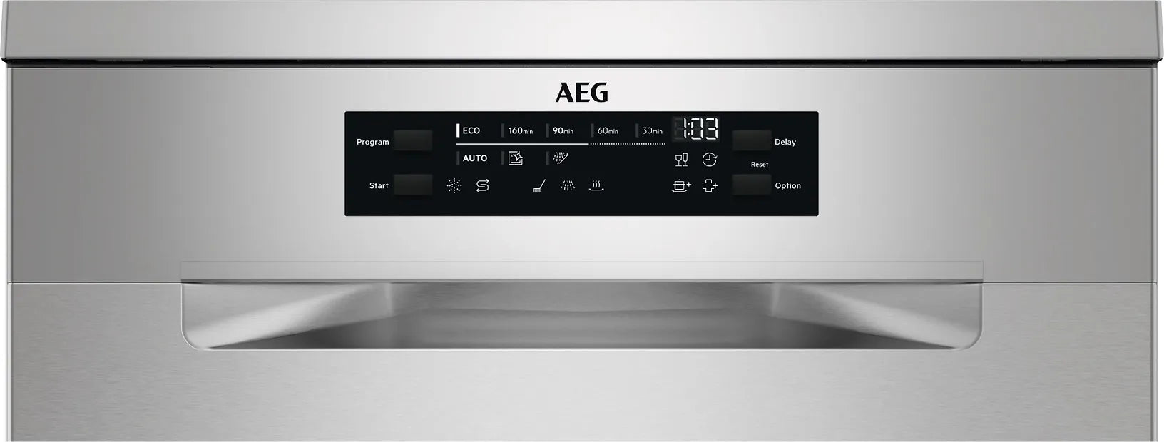 AEG FBB54605ZM diskmaskin, stål