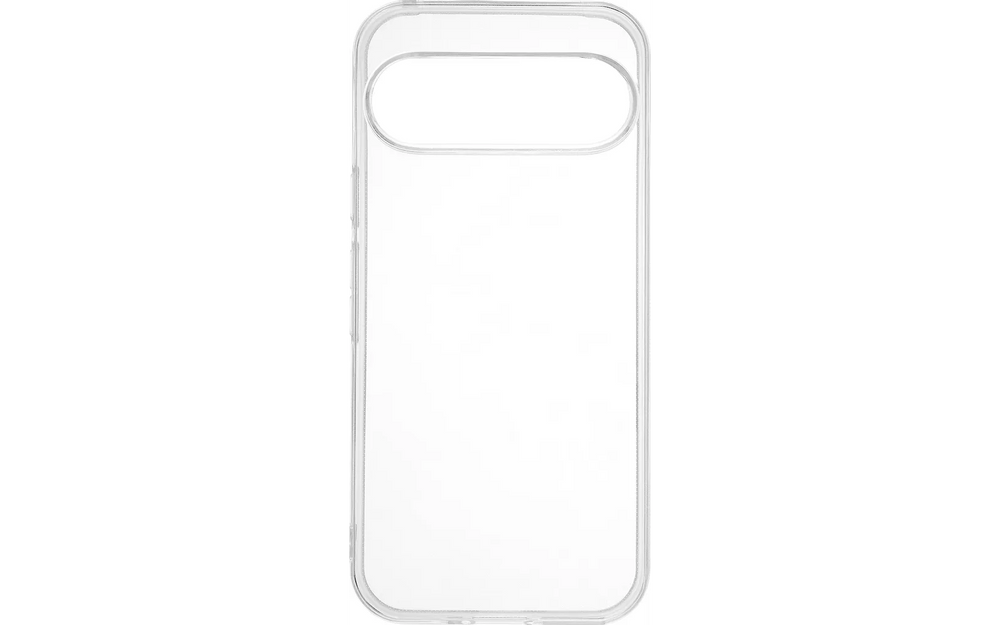 FoneKit silikonisuoja, Google Pixel 9, läpinäkyvä