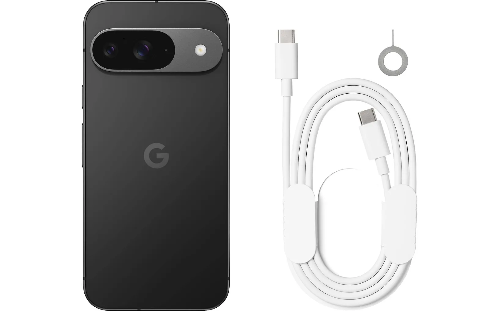Google Pixel 9 5G-telefon, 128/12 GB, Obsidian