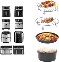 OBH Nordica Easy Fry -lisävarustesetti OBH Nordica XL air fryer -malleihin