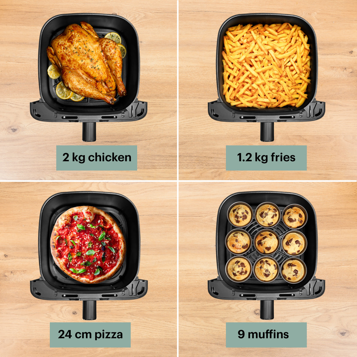 OBH Nordica Easy Fry Mega airfryer – kuva 12