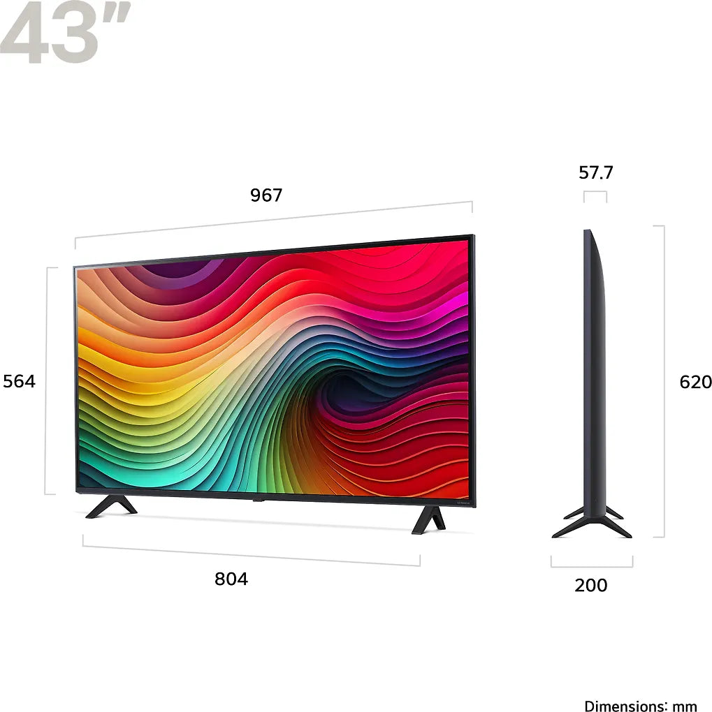 LG 43" NANO 82 – 4K TV (2024)