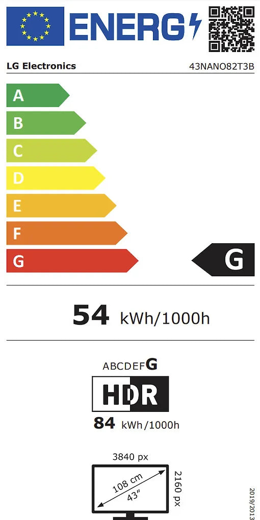 LG 43" NANO 82 – 4K TV (2024)