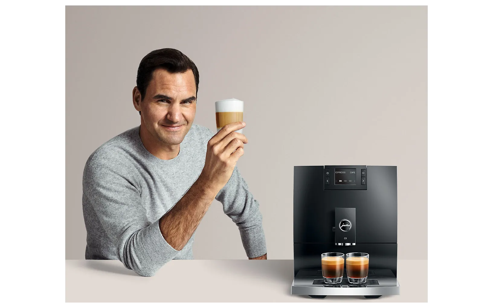 Jura C8 Piano Black (EA) kahvikone