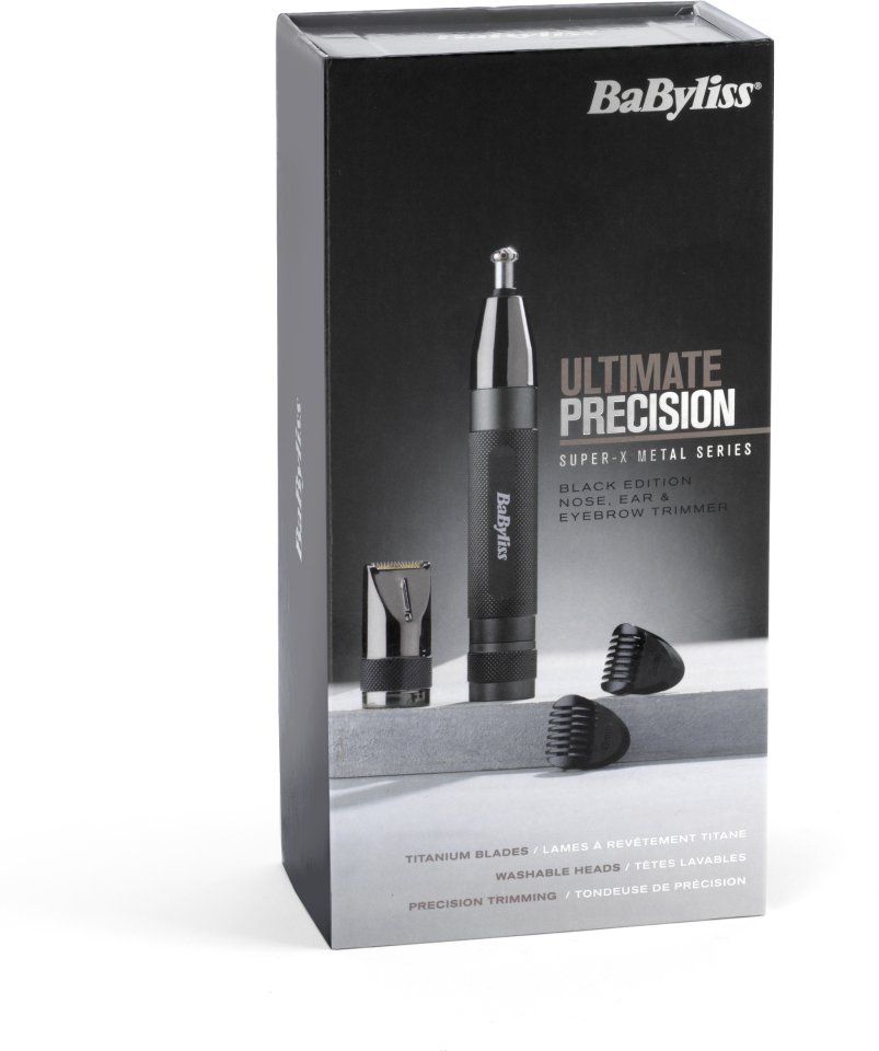 Babyliss E111E Super X-Metal Precision nenä- ja korvatrimmeri
