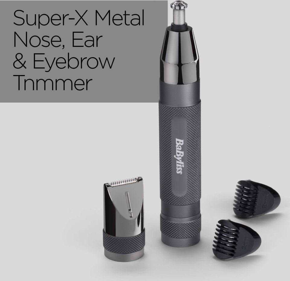 Babyliss E111E Super X-Metal Precision nenä- ja korvatrimmeri