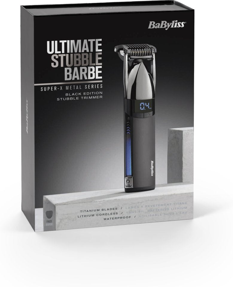 Babyliss S991E Super X Metal Stubble Trimmer sänkitrimmeri