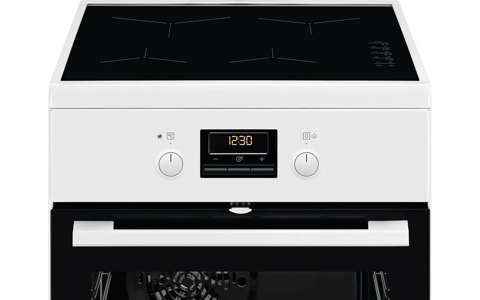 Electrolux LKI561401W induktionsspis, vit