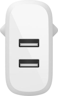 Belkin BoostCharge Dual USB-A Wall Charger 24W -verkkovirtalaturi – kuva 2