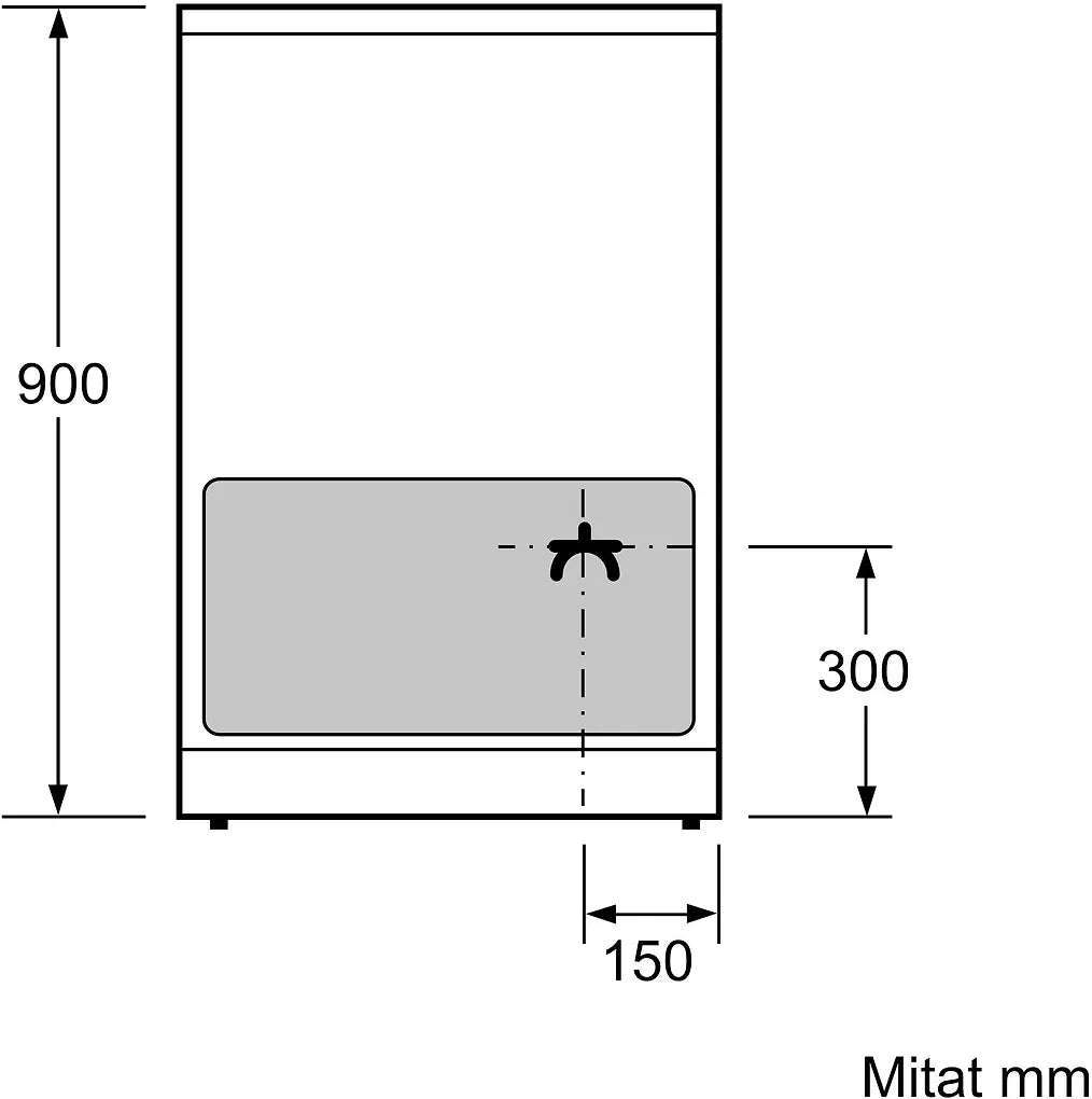Bosch HLL090020U induktioliesi, valkoinen