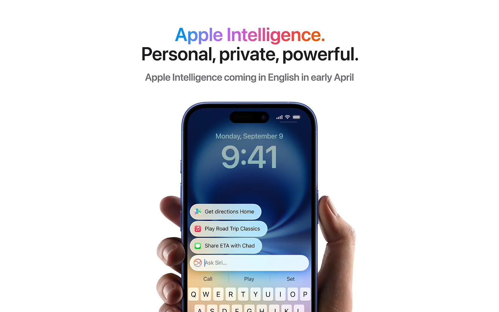 Apple iPhone 16 256 Gt -puhelin, sinivihreä (MYEJ3)